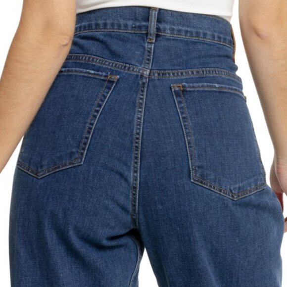 NEW DUER Midweight-Performance Loose Fit Jeans - Straight Leg Medium Blue 252 - Picture 3 of 6